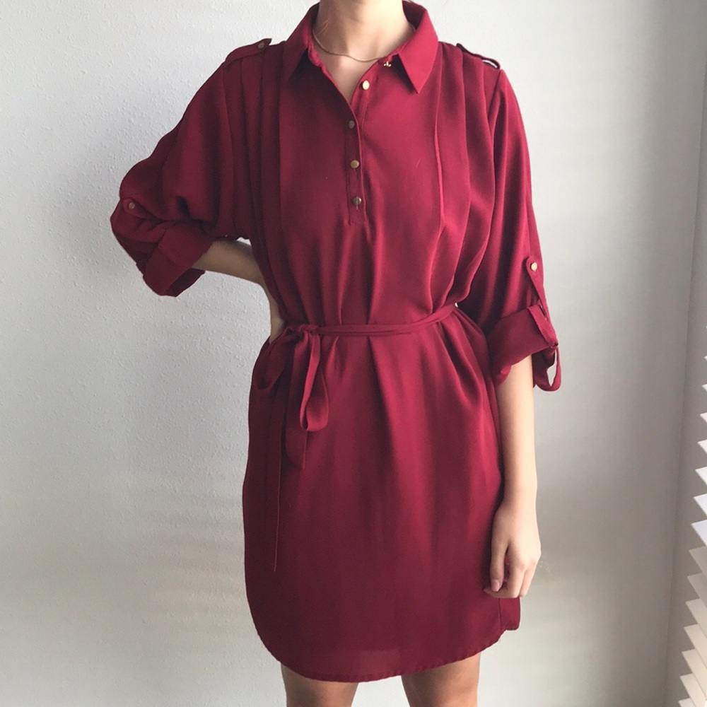 Forever 21 Flannel Style Dress